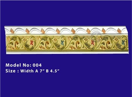 Gypsum Decoration Cornice Mold Forma Dies Dhaka