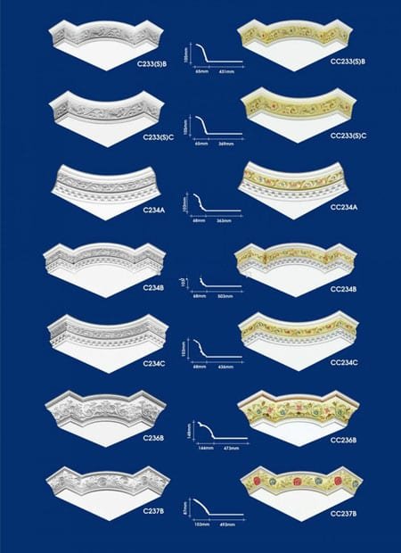Gypsum Cornices Design Company In Dhaka, Bangladesh