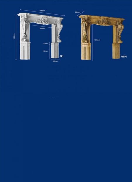 Gypsum Fireplace Decoration Company in Dhaka, Bangladesh